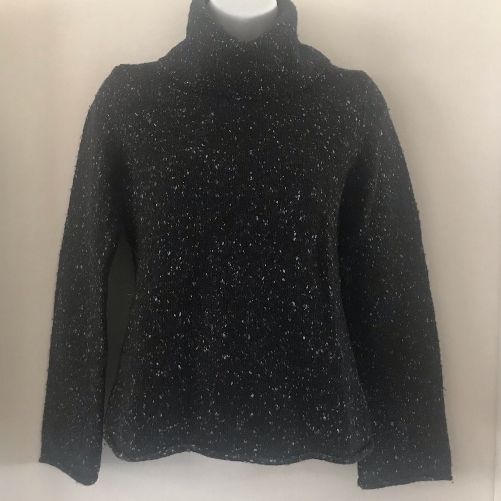 Wool Blend Flecked Sweater Express - Picture 4 of 11